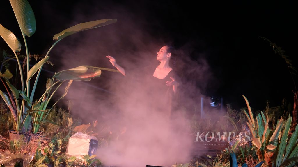 The Ruwatan Bumi event was held in the Borobudur Temple area, Magelang, Central Java on Tuesday (13/9/2022).