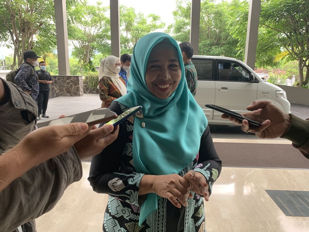 Kepala Dinas Pemberdayaan Perempuan, Perlindungan Anak, Pengendalian Penduduk, dan Keluarga Berencana (DP3P2KB) NTB T Wismaningsih Drajadiah, di Mataram, Kamis (2/2/2023).
