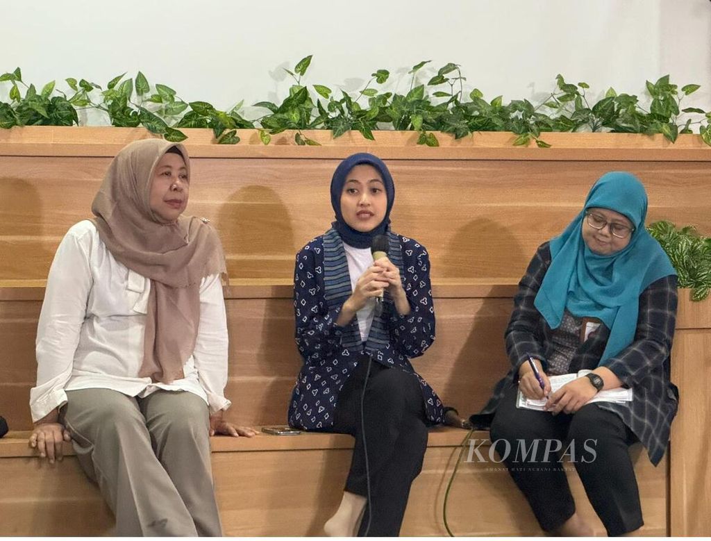 Diskusi ”RUU KIA pada Fase Seribu Hari Pertama Kehidupan Dorong Peran Ayah dalam Pengasuhan Anak” digelar Humas Kementerian Pemberdayaan Perempuan dan Perlindungan Anak (PPPA), Selasa (23/4/2024), di Kantor Kementerian PPPA, Jakarta.