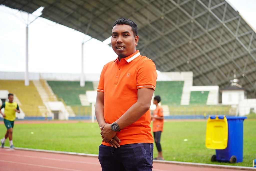 Wakil presiden klub sepak bola Persiraja Banda Aceh, Iswahyudi.