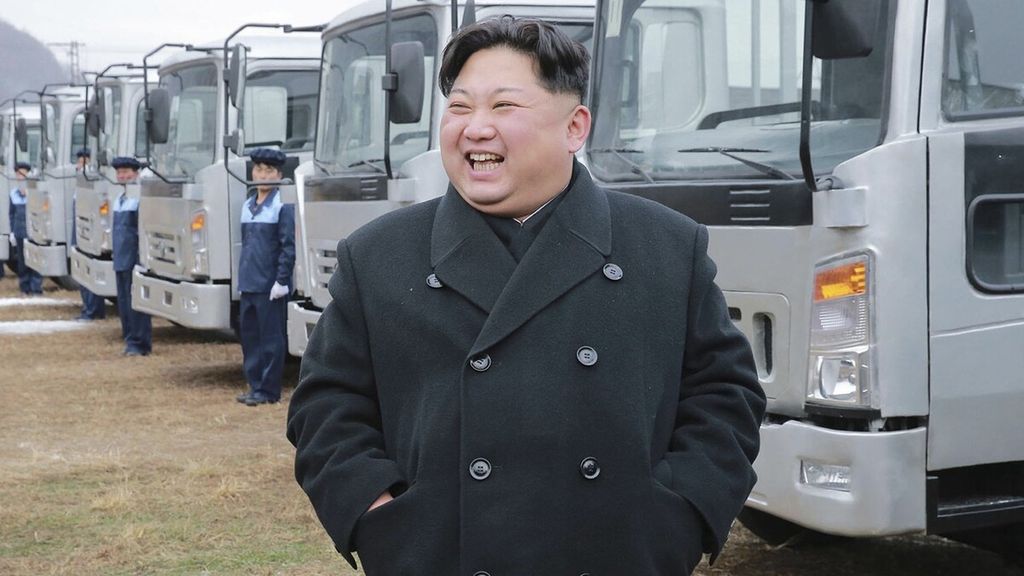 Pemimpin tertinggi Korea Utara Kim Jong Un