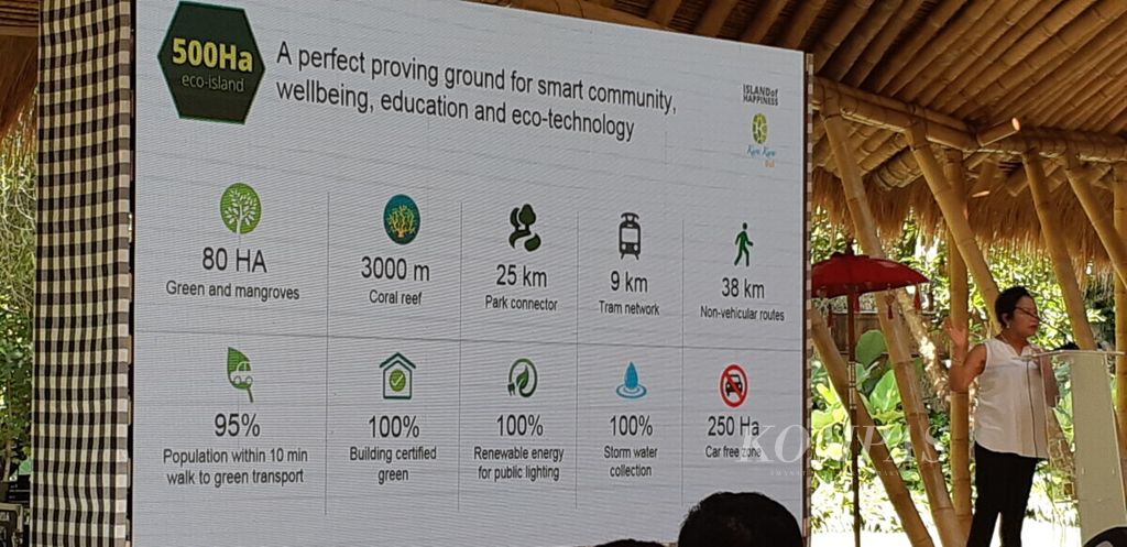Beragam konsep ramah lingkungan dipaparkan di acara Tech Talk oleh Kura Kura Bali, Kamis (21/3/2019).
