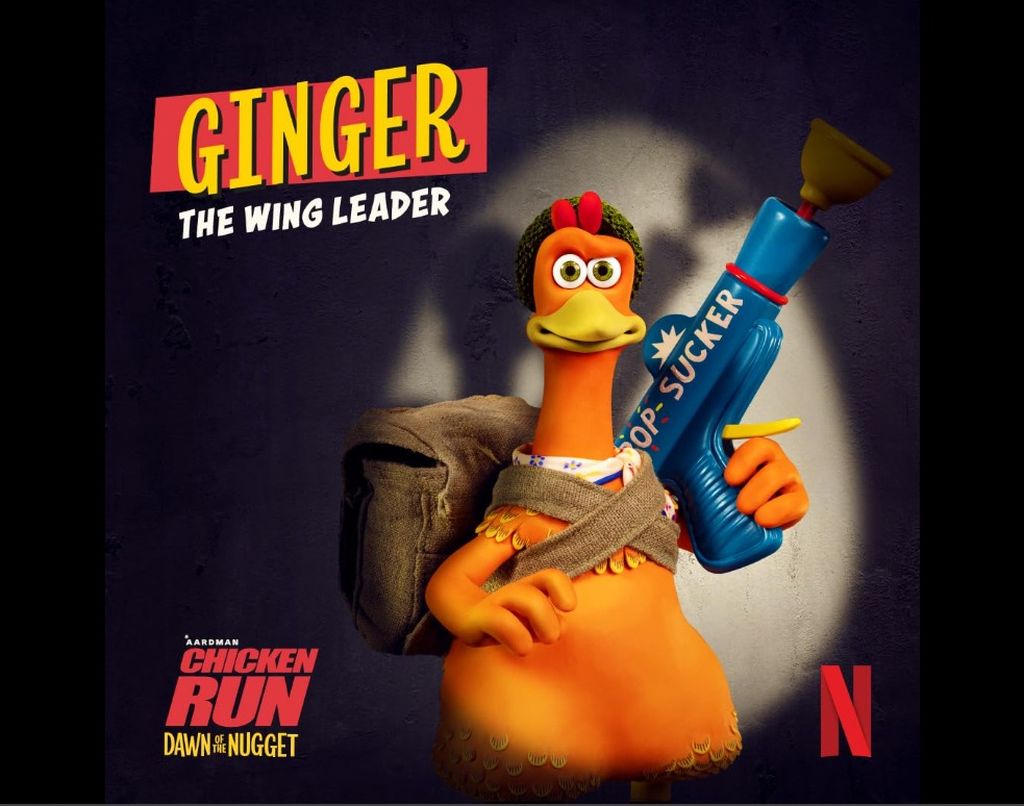 Salah satu tokoh di film <i>Chicken Run: Dawn of the Nugget</i>