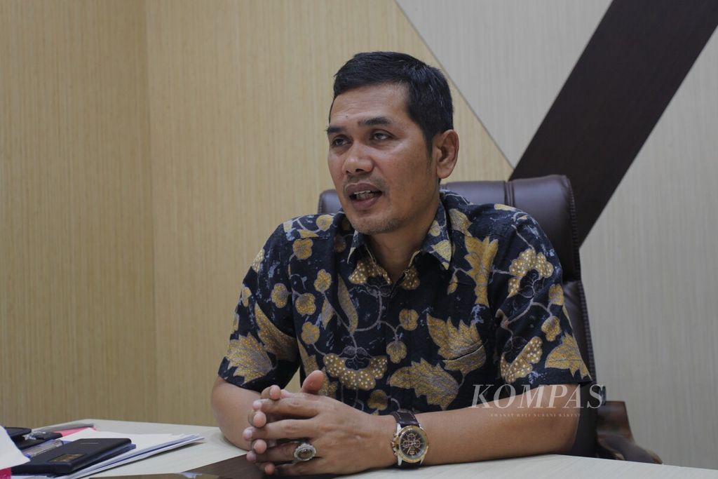 Kepala Dinas Pemuda dan Olahraga Aceh Nasir Syamaun