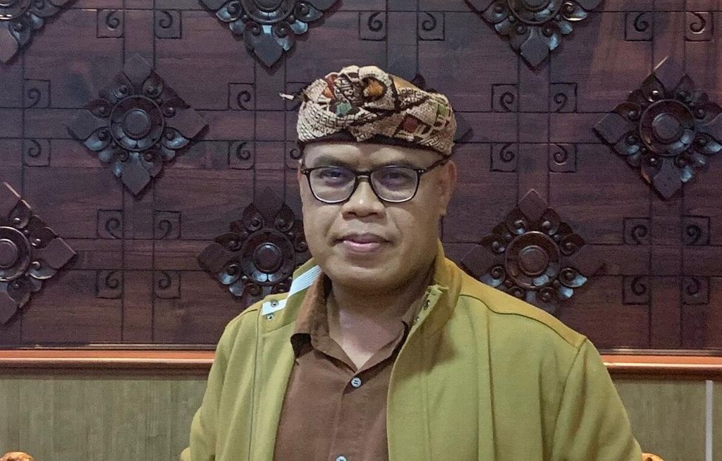 Rektor Institut Seni Indonesia Denpasar I Wayan Adnyana