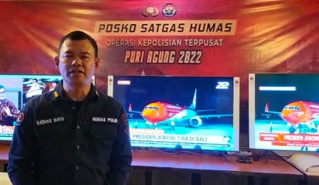 Kepala Bidang Humas Polda Bali Komisaris Besar Stefanus Satake Bayu Setianto.