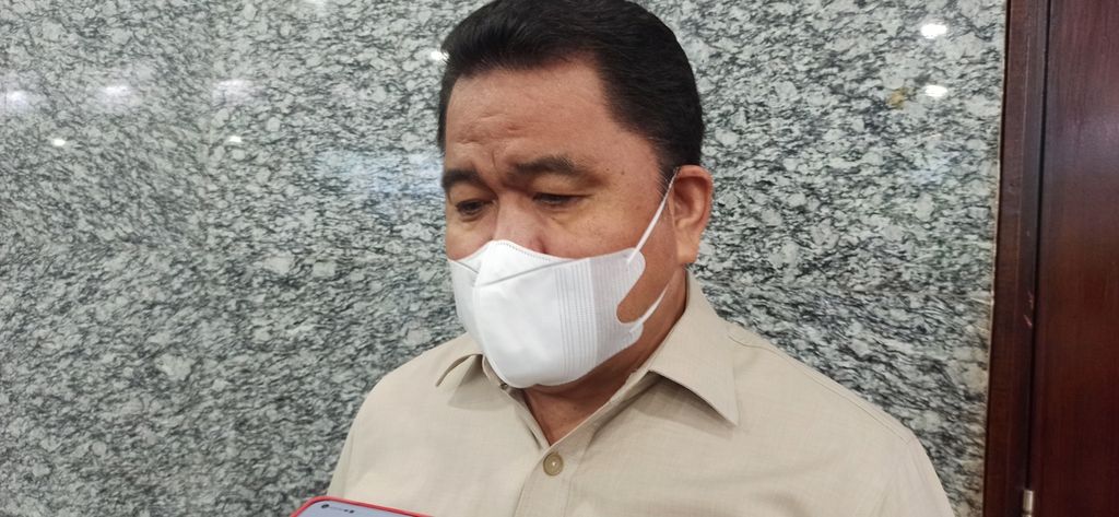 Direktur Jenderal Pencegahan dan Pengendalian Penyakit Kementerian Kesehatan Maxi Rein Rondonuwu
