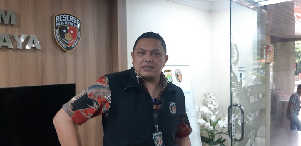 Direktur Reserse Kriminal Umum Polda Metro Jaya Komisaris Besar Hengki Hariyadi