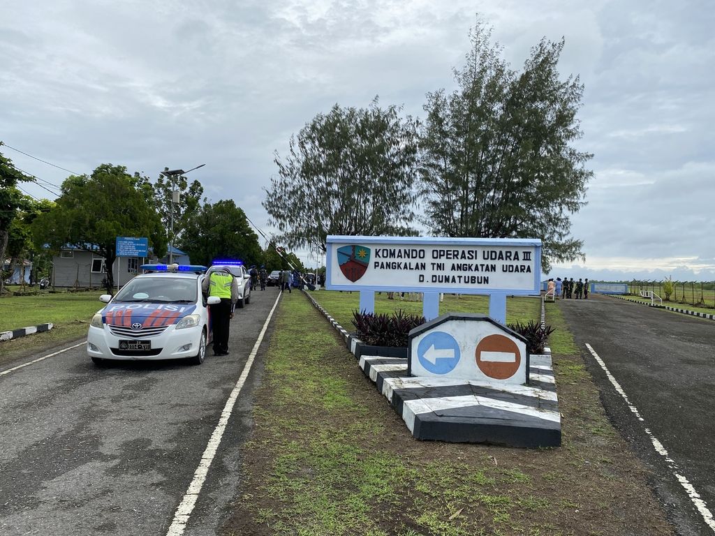 Pangkalan Udara Dominicus Dumatubun di Kabupaten Maluku Tenggara, Provinsi Maluku, Senin (4/7/2022). Lanud ini pernah berperan penting saat Operasi Trikora.      