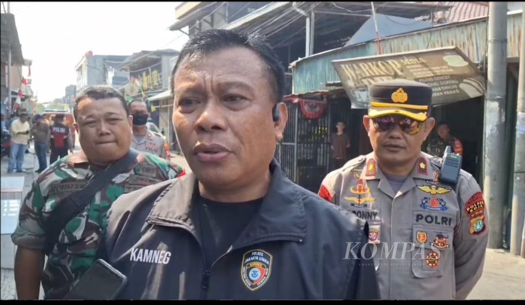 Kepala Satuan Reserse Kriminal Kepolisian Resor Metro Jakarta Utara Ajun Komisaris Besar Iverson Manossoh.