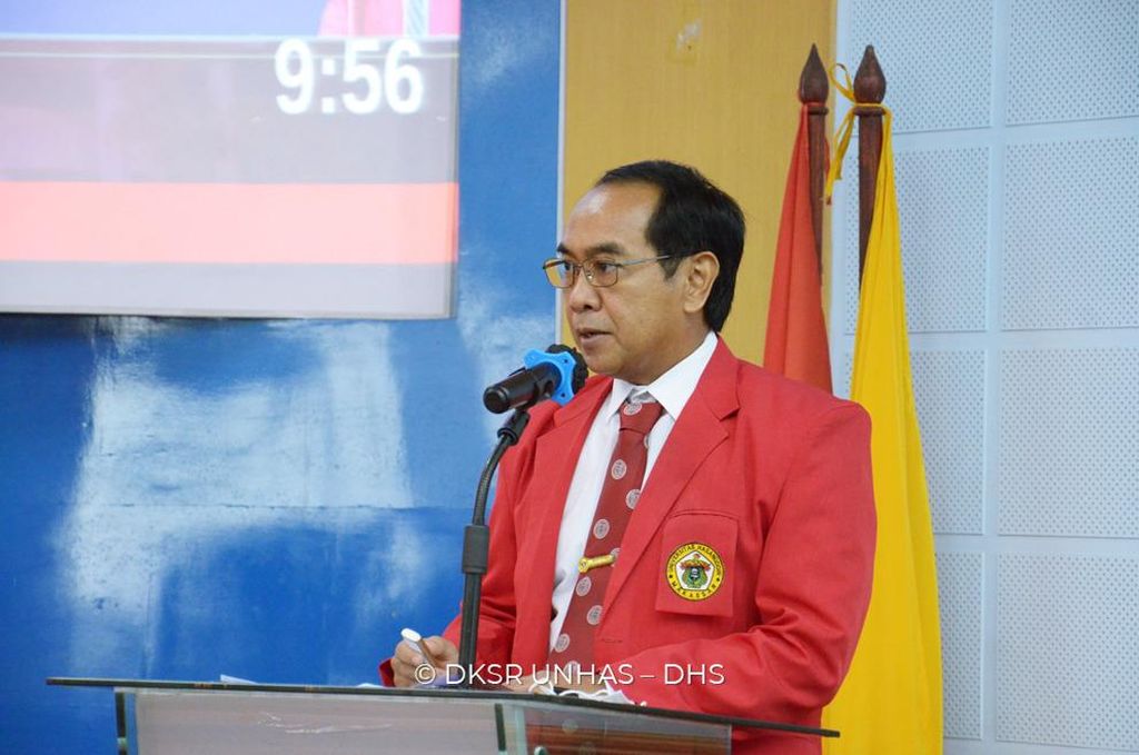 Prof Dr Jamaluddin Jompa terpilih sebagai Rektor Universitas Hasanuddin dalam pemilihan yang digelar di Gedung Rektorat Unhas, Makassar, Kamis (27/1/2022).