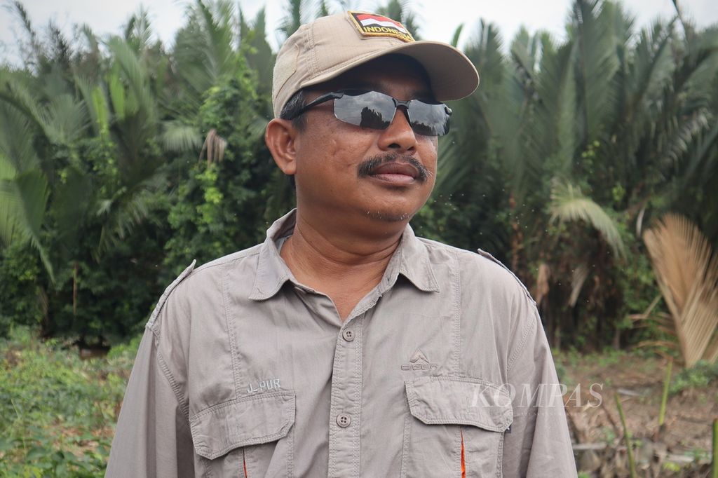 Junaid Purwanto, salah satu pendamping dari Yayasan Bioma.