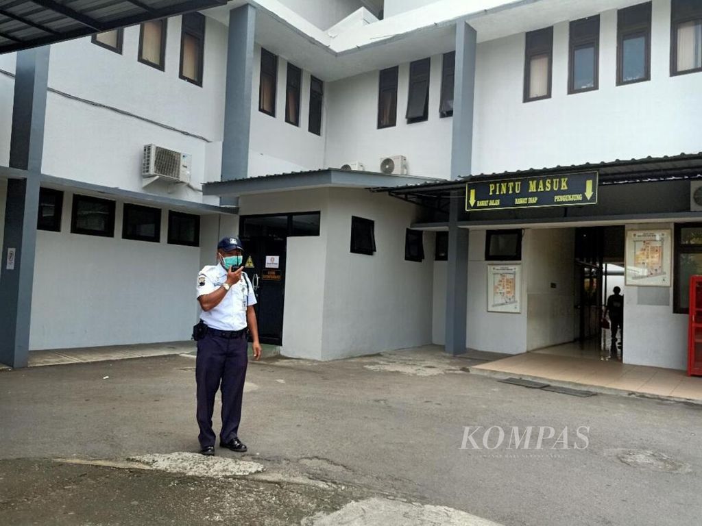 Suasana RSUD Tidar Magelang yang merupakan rumah sakit rujukan Covid-19 untuk wilayah Magelang dan sekitarnya.