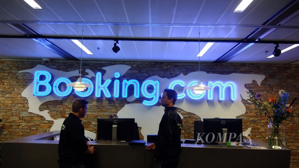 Kantor pusat Booking.com di Amsterdam, Belanda.