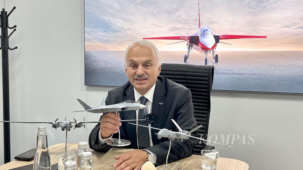 Presiden dan CEO Turkish Aerospace Temel Kotil