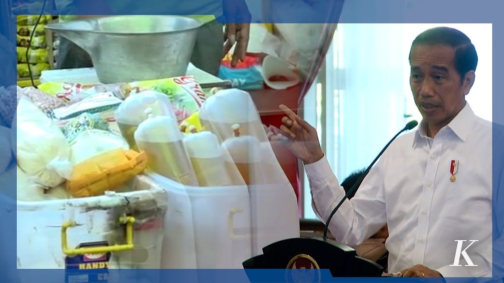 Jokowi Minta Mendag Turunkan Harga Minyak Goreng