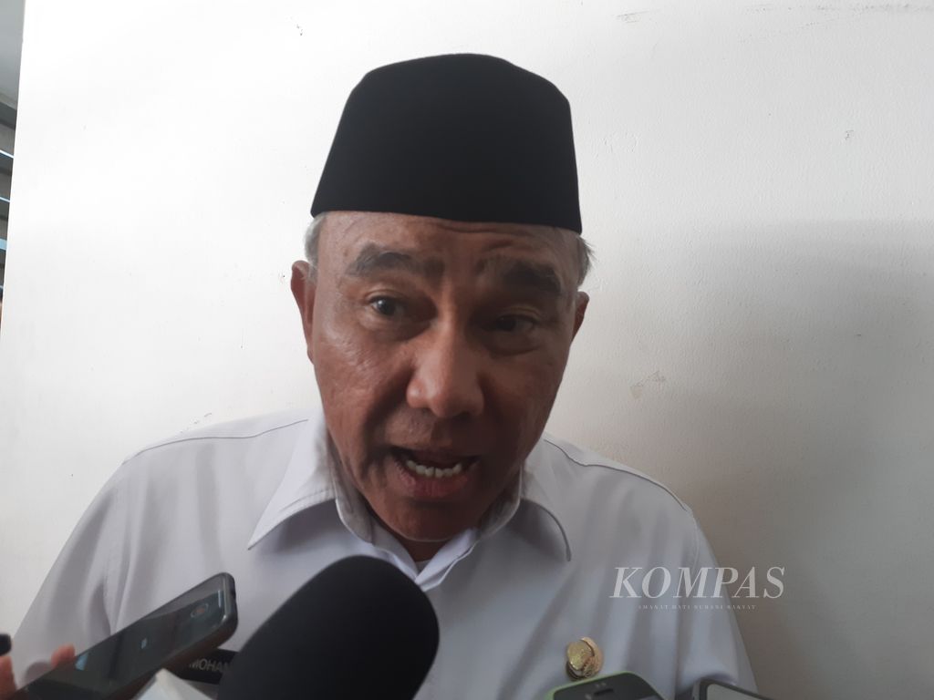 Wali Kota Depok M Idris di Kampus Universitas Indonesia, Salemba, Jakarta (15/1/2020).