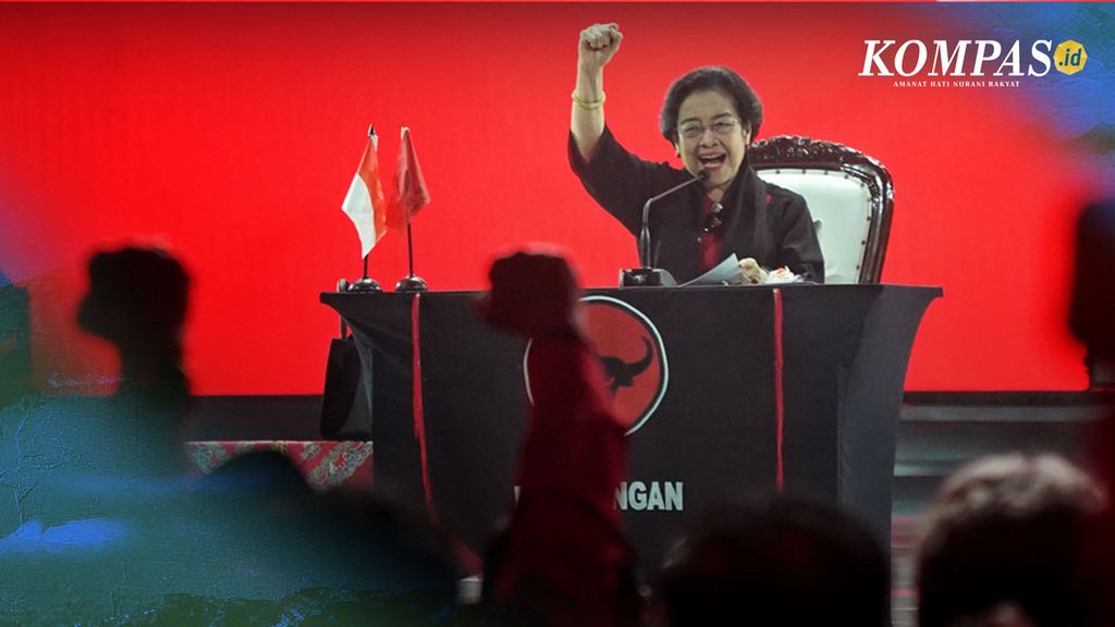 Ketua Umum PDI-P Megawati Soekarnoputri