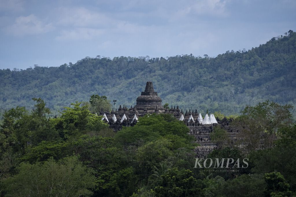 Candi Borobudur, Sabtu (14/11/2020)