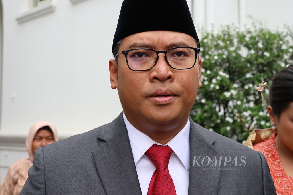 Sudaryono saat dilantik sebagai Wakil Menteri Pertanian, beberapa waktu lalu. 