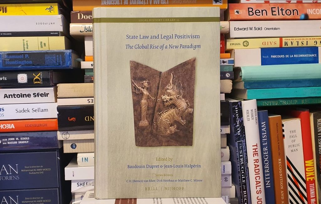 Sampul buku <i>State Law and Legal Positivism: The Global Rise of a New Paradigm.</i>