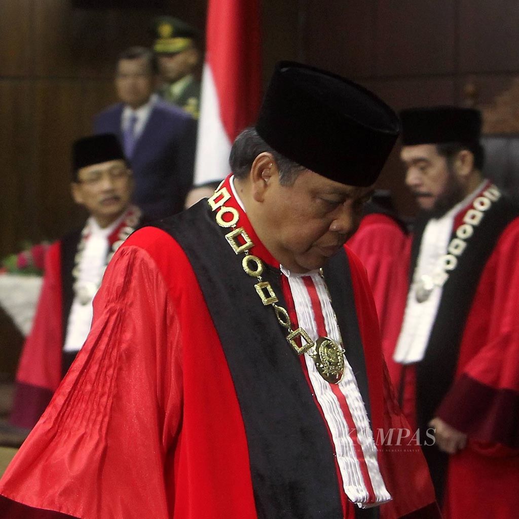 Hakim konstitusi Arief Hidayat