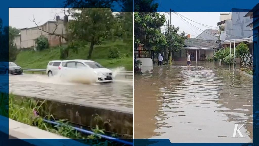 Hujan yang mengguyur Jakarta dan sekitarnya sejak Sabtu (28/5/2022) dini hari membuat sejumlah ruas jalan tergenang banjir. Salah satunya di ruas Jalan Tol Jakarta-Serpong BSD Km 8 hingga Km 9 dari kedua arah.