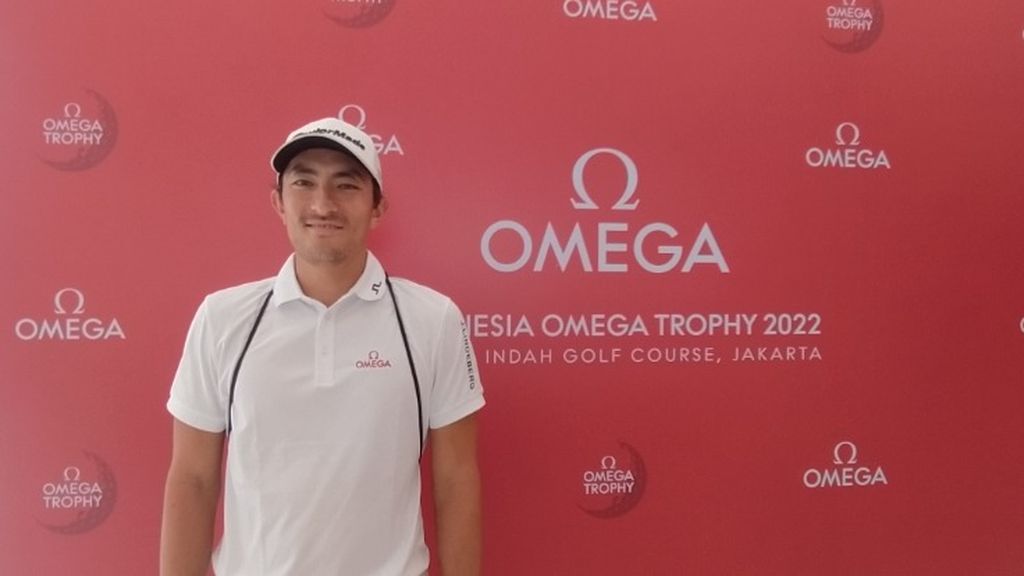 Danny Masrin turut serta dalam Turnamen Indonesia Omega Trophy yang diselenggarakan di lapangan golf Pondok Indah Jakarta Selatan, Sabtu (8/10/2022).