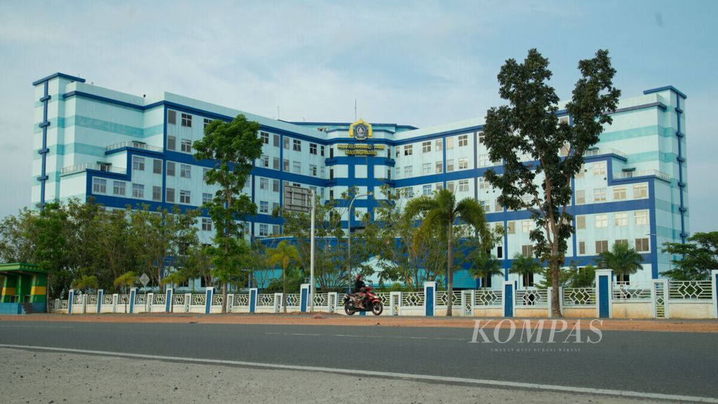 Rumah Sakit Umum Daerah Raja Ahmad Tabib di Tanjung Pinang, Kepulauan Riau, Rabu (10/2/2021).