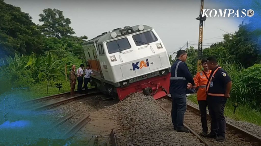 KA Pandalungan Anjlok Di Stasiun Tanggulangin Sidoarjo, Tidak Ada ...