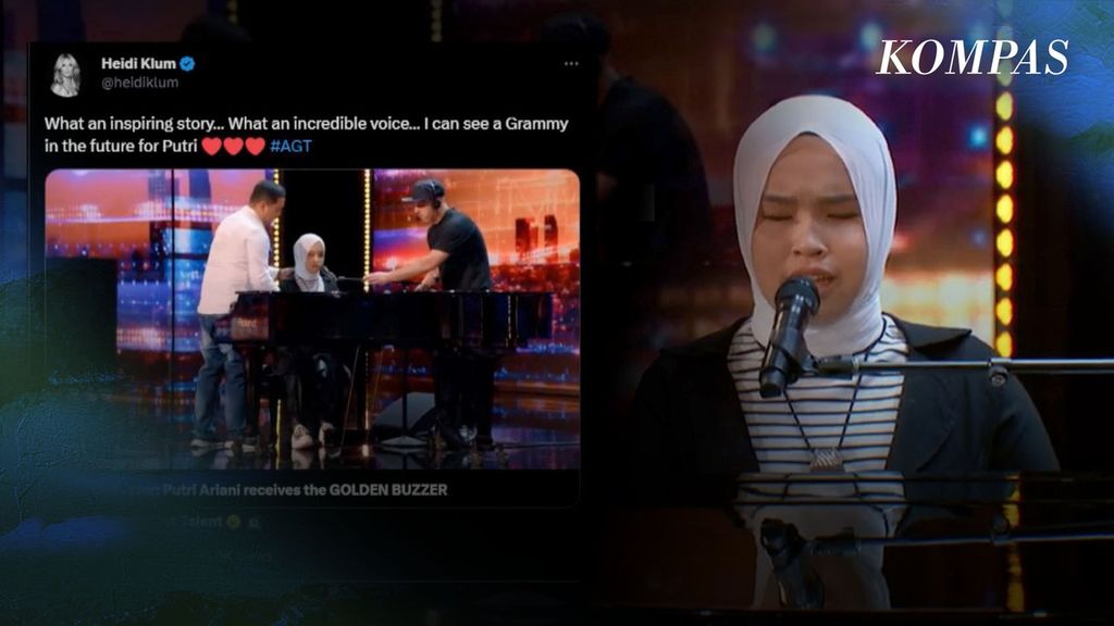 Putri Ariani Memesona di America’s Got Talent, Publik Indonesia Bangga