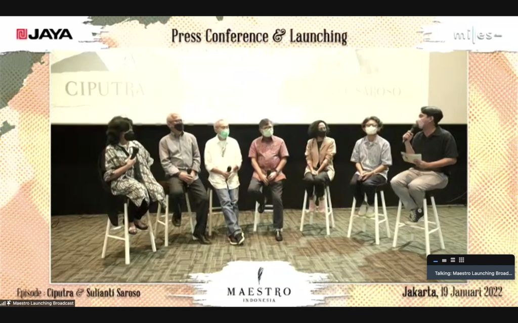 Konferensi pers dan peluncuran film 
