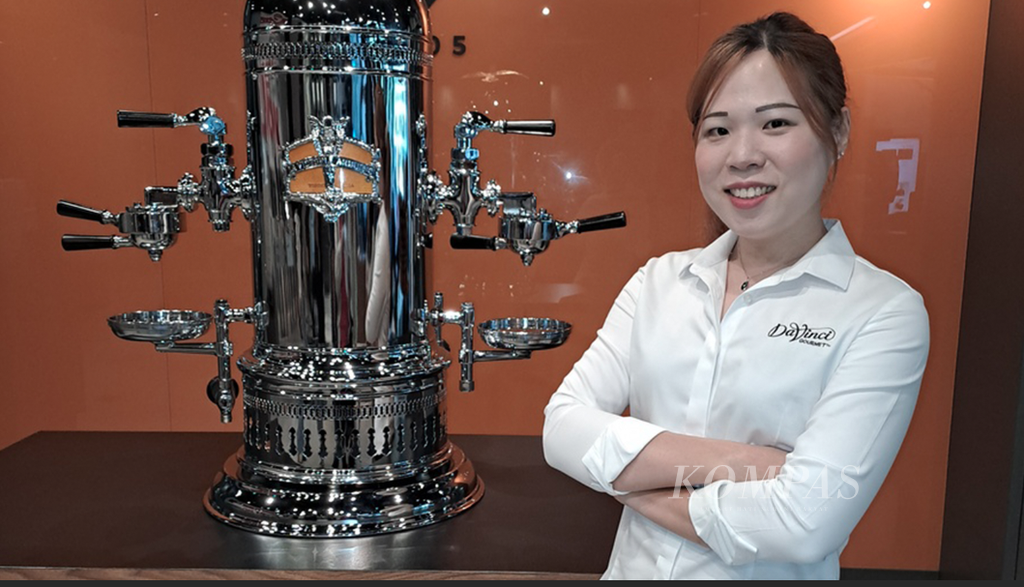 Jeneece Tan, pelatih barista di ASEAN Coffee Institute
