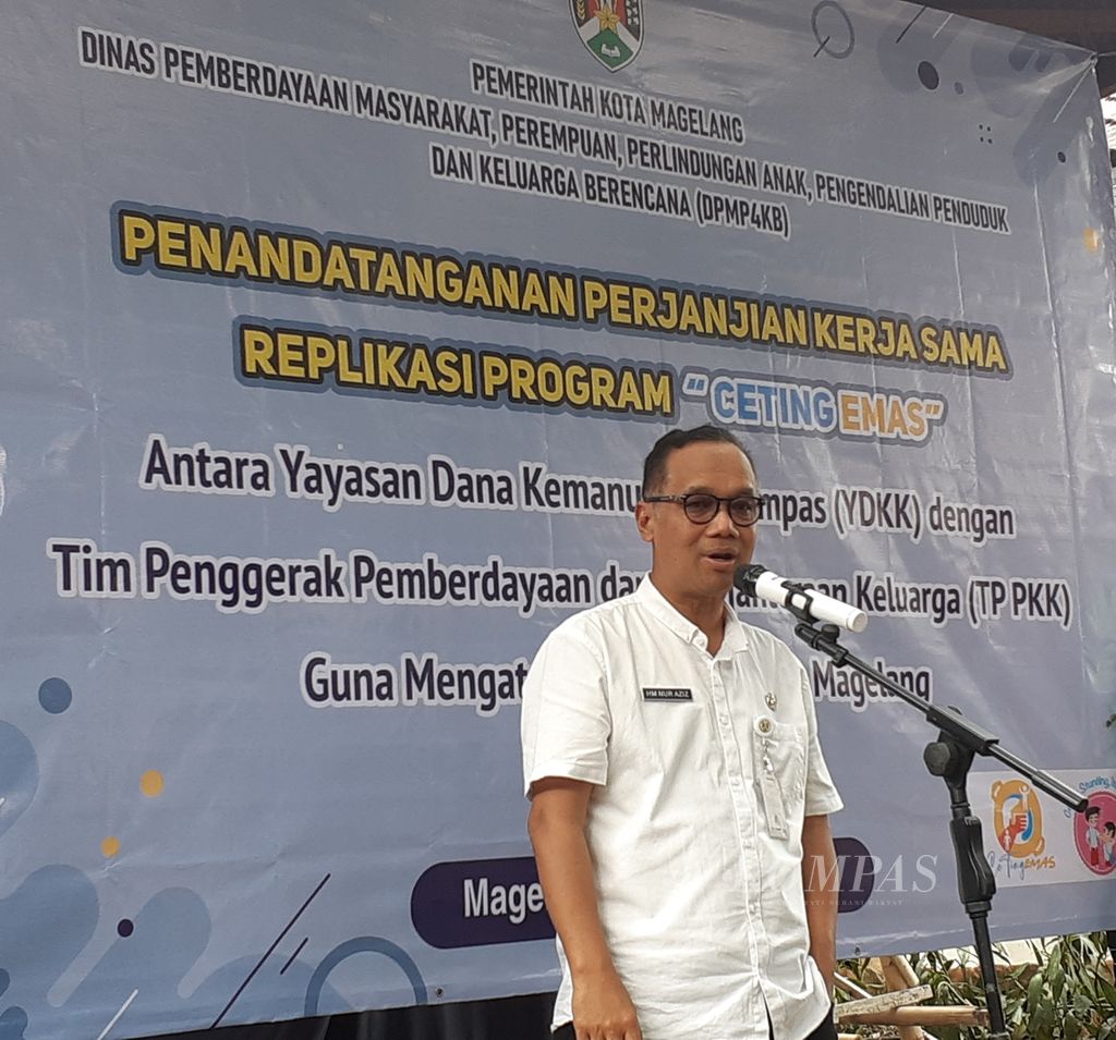Wali Kota Magelang Muchamad Nur Aziz.