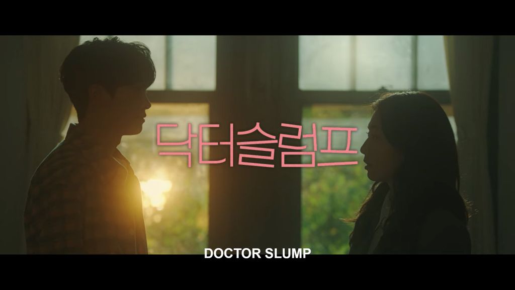 Tangkapan layar salah satu potongan episode film <i>Doctor Slump</i> yang disiarkan di Netflix.