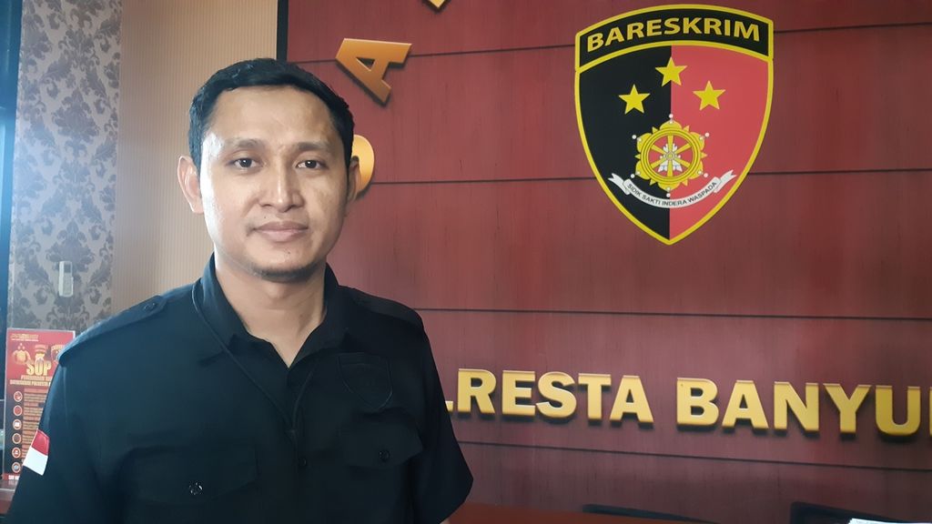 Kepala Satuan Reserse Kriminal Polres Kota Banyumas Komisaris Agus Supriadi di Purwokerto, Banyumas, Jawa Tengah, Rabu (18/1/2023).