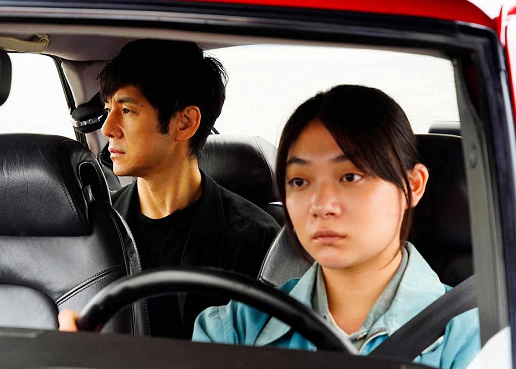 Salah satu adegan film <i>Drive My Car</i>  yang meraih gelar Film Internasional Terbaik dalam Academy Awards 2022.