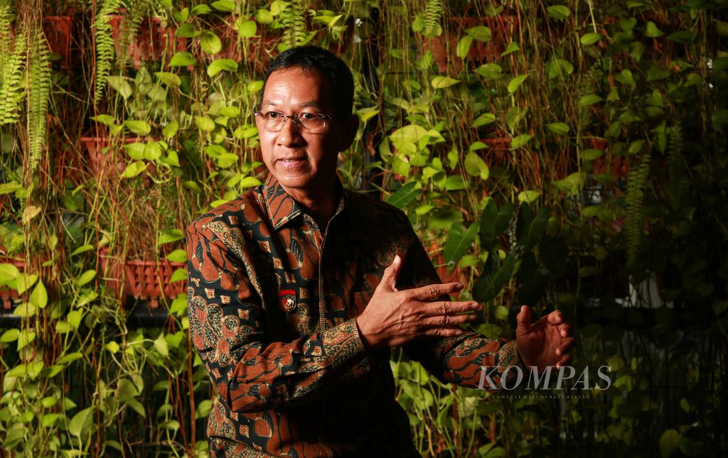 Penjabat Gubernur DKI Jakarta Heru Budi Hartono