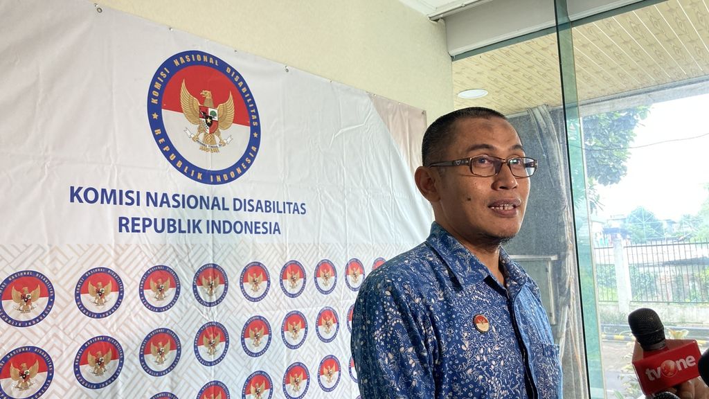 Komisioner Komisi Nasional Disabilitas, Deka Kurniawan, di Jakarta, Selasa (6/12/2022).