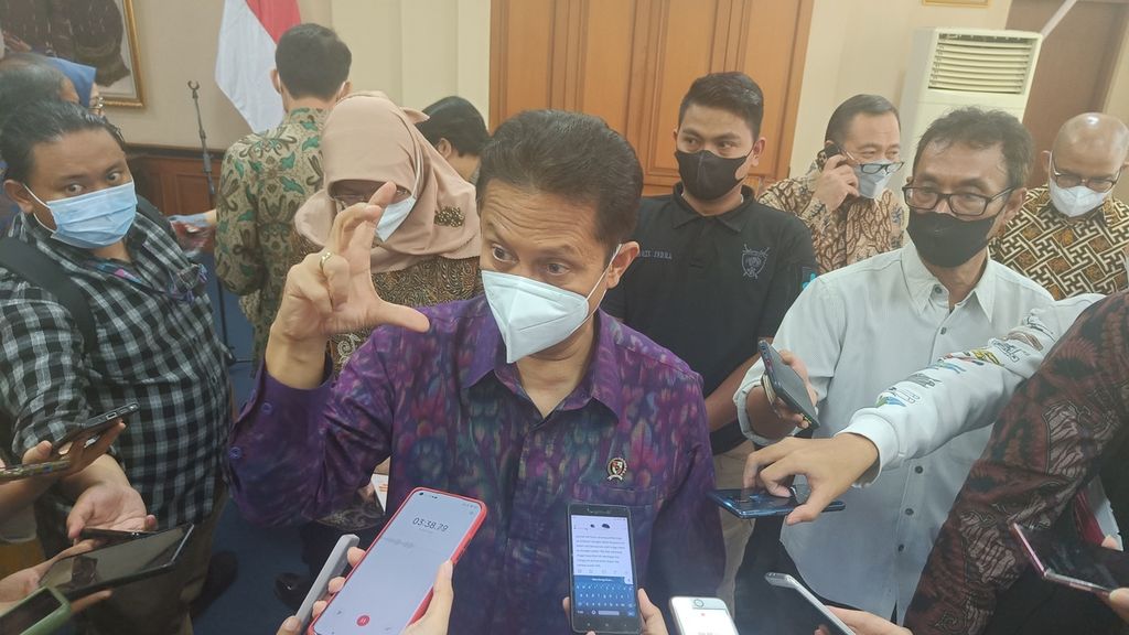 Menteri Kesehatan Budi Gunadi Sadikin di Jakarta, Jumat (18/11/2022).