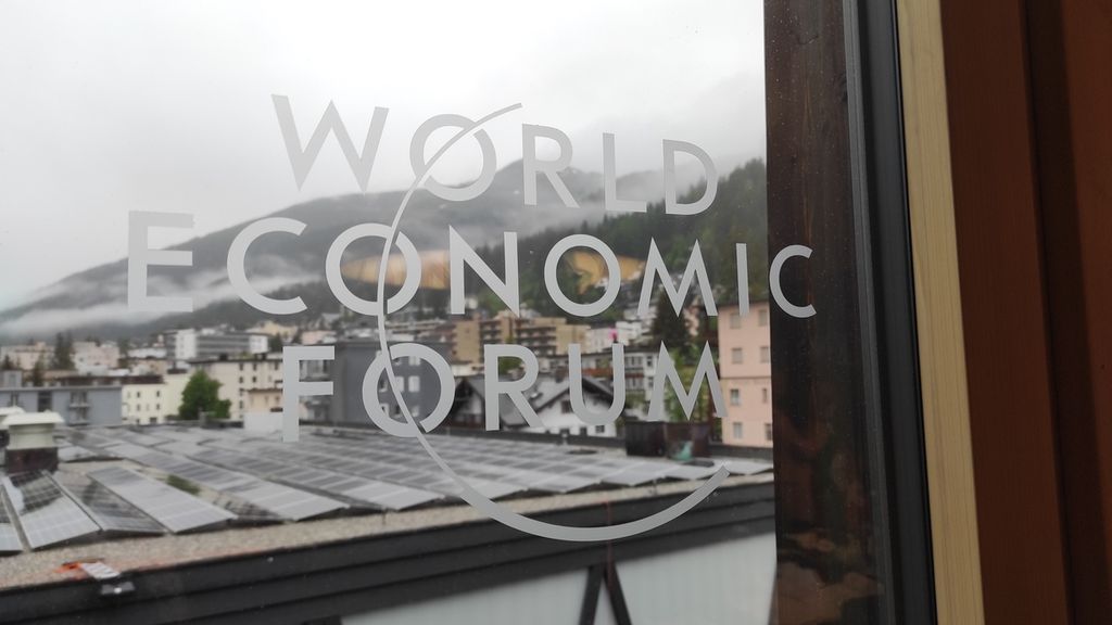 Forum Ekonomi Dunia 2022 di Davos, Swiss, berlangsung 22-26 Mei 2022.