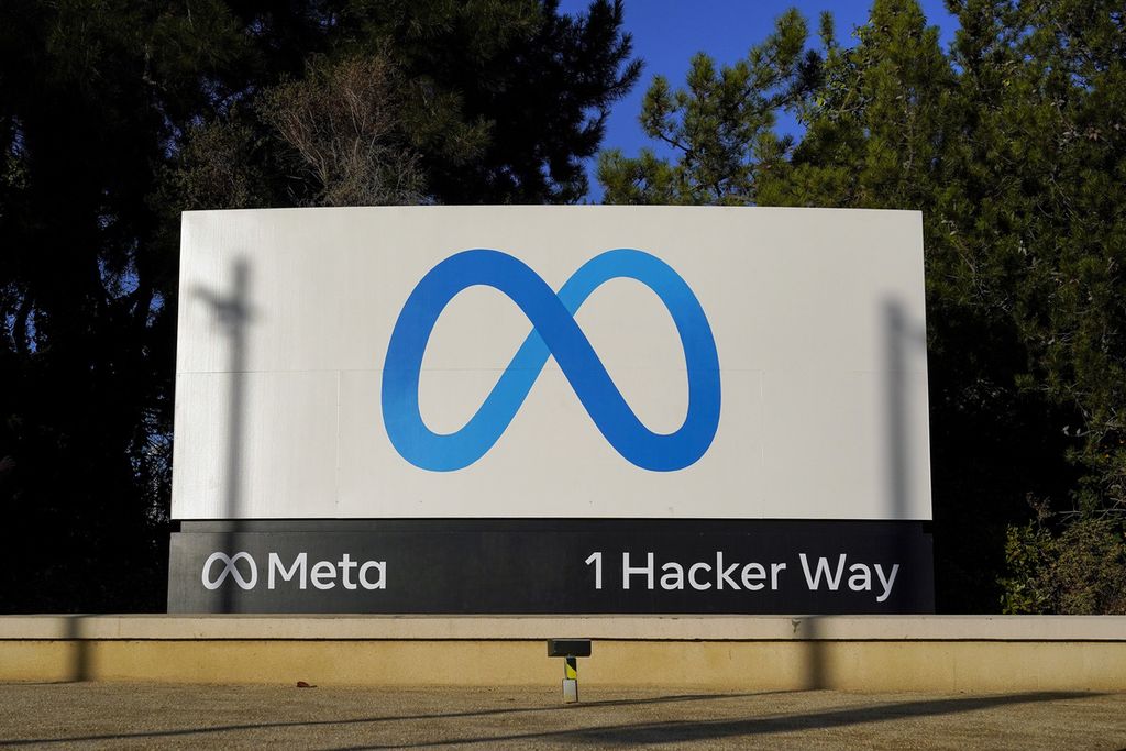 Meta's headquarters in California, United States, in November 2022.