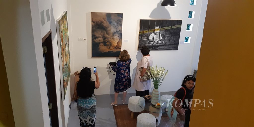 Sawidji Gallery has moved to a new location in Denpasar City. To mark the relocation of Sawidji Gallery to Denpasar City, a celebration and exhibition was held on Sunday (17/9/2023).
