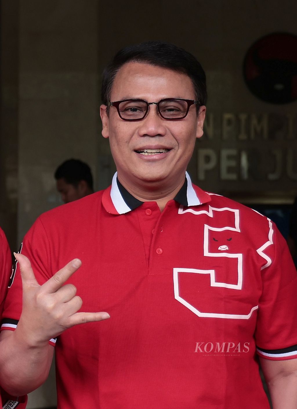 Ketua DPP PDI-P/Ketua Tim Koordinator Relawan Pemenangan Ganjar 2024 Ahmad Basarah