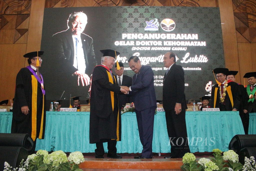 Gelar doktor kehormatan untuk Enggartiasto Lukita di Bandung 
