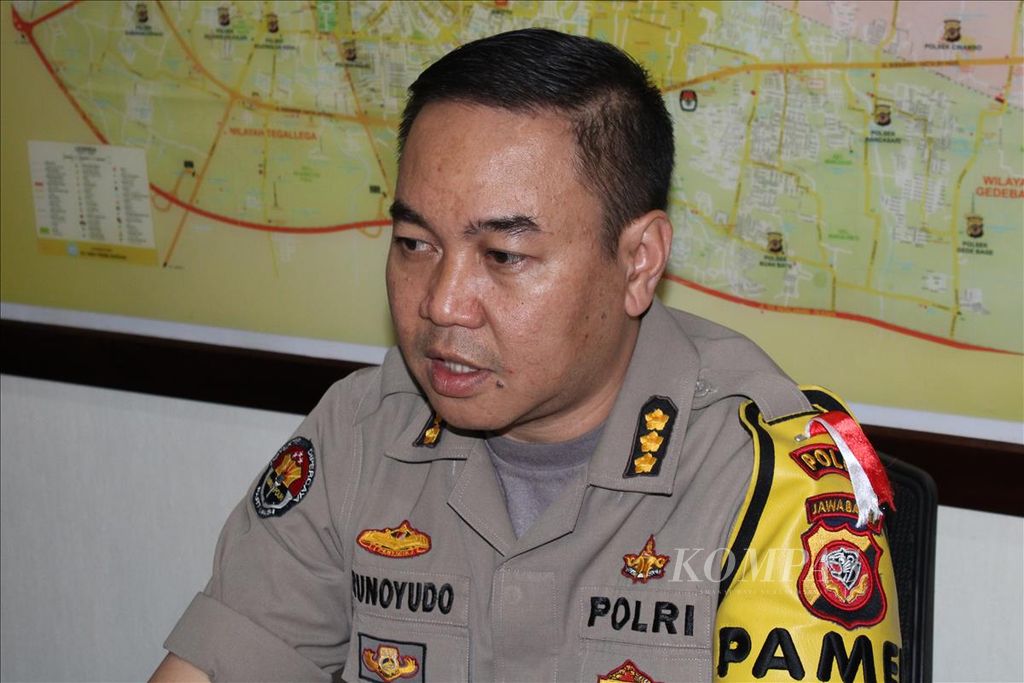 Kepala Bidang Humas Kepolisian Daerah Jawa Barat Komisaris Besar Trunoyudo Wisnu Andiko 