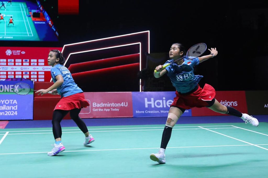 Febriana/Amalia Kalah, Indonesia tanpa gelar di Thailand Open 2024
