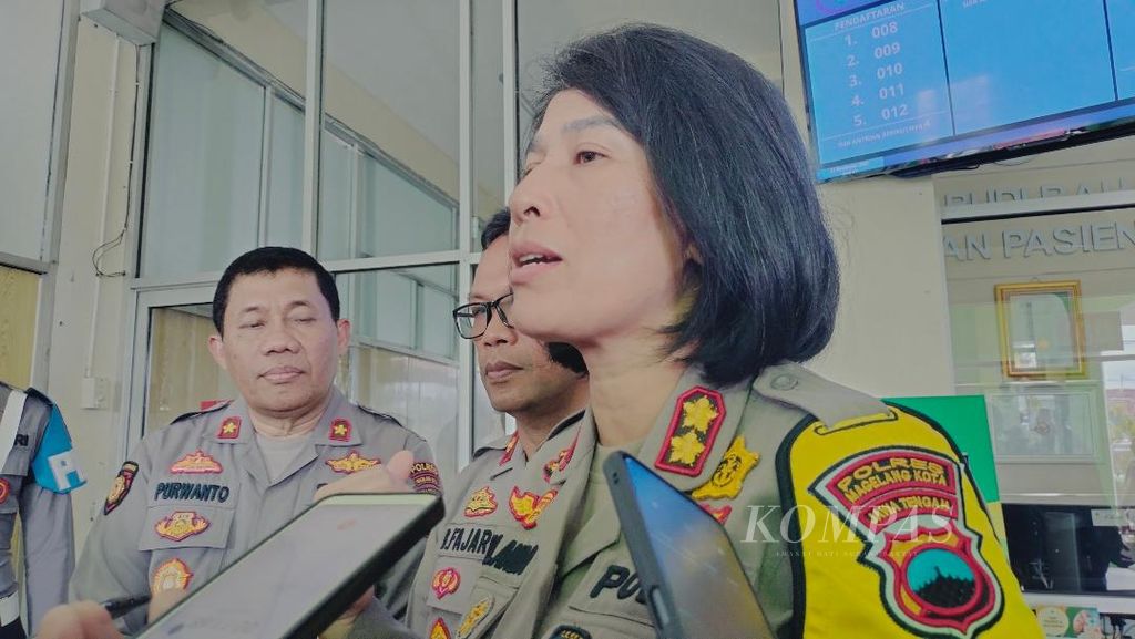 Kepala Kepolisian Resor Magelang Kota Ajun Komisaris Besar Yolanda E Sebayang
