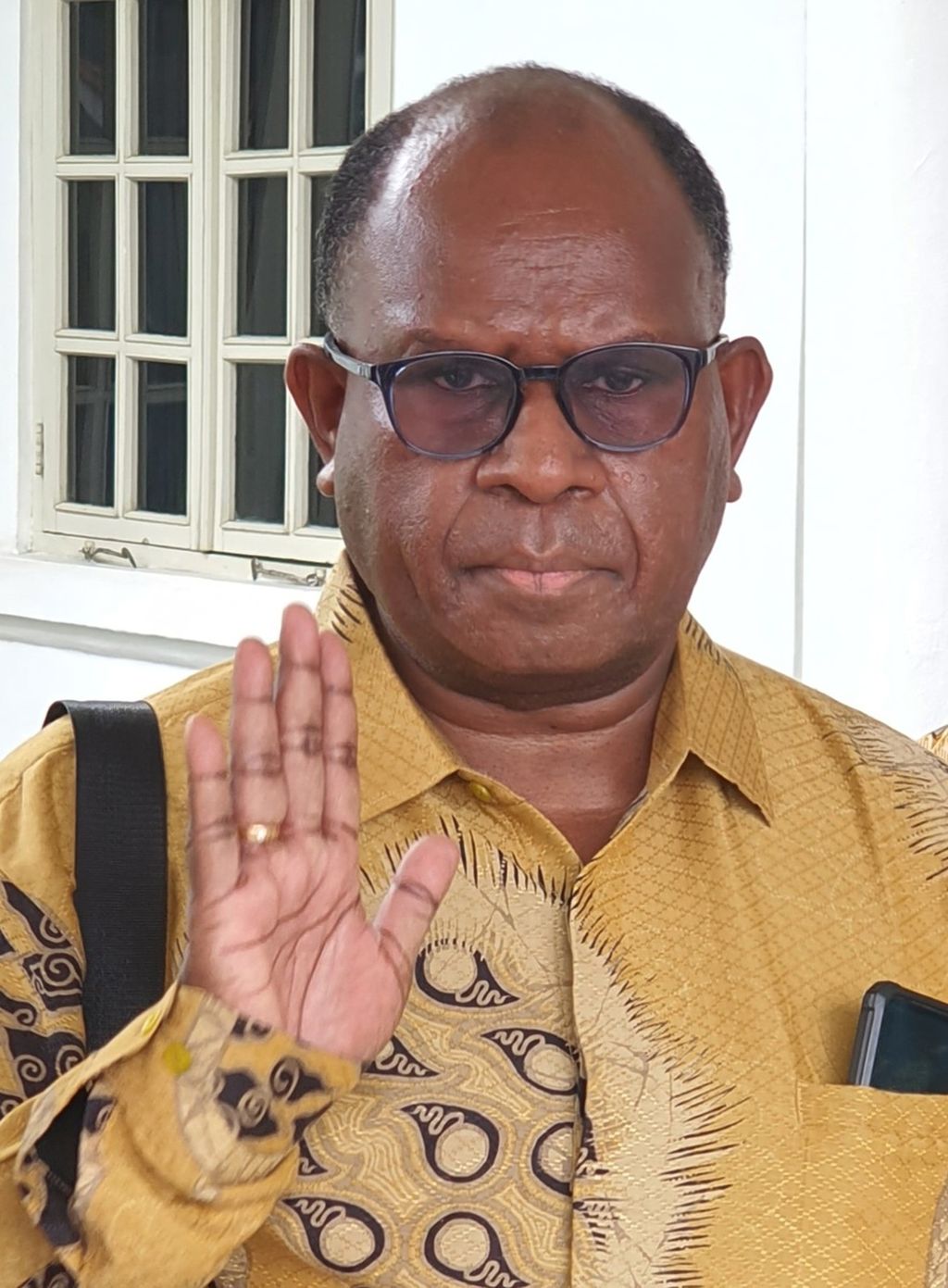 Yoseph Yanowo Yolmen anggota BP3OKP perwakilan Provinsi Papua Selatan