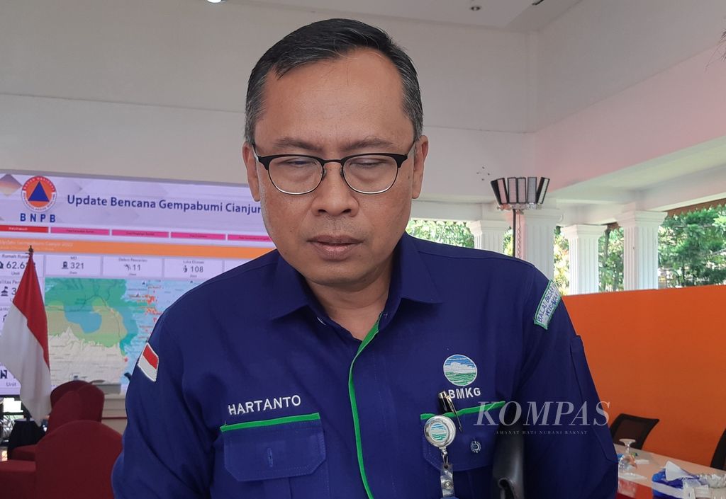Hartanto, Kepala Balai Besar Meteorologi, Klimatologi, dan Geofisika Wilayah II Tangerang Selatan